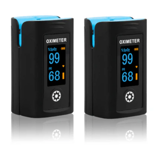 PULSE OXIMETER FINGERTIP (DOUBLE PACK) - TGA LISTED