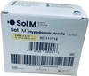 SOlM Hypodermic Needle 19G x 1 1/2" box