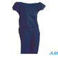 Disposable Examination Navy Blue Gown Extra Large