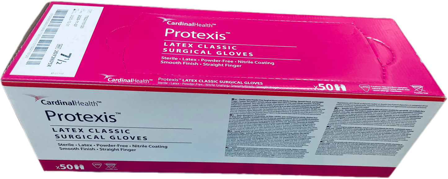 Sterile Gloves PROTEXIS Size 7.5 Latex