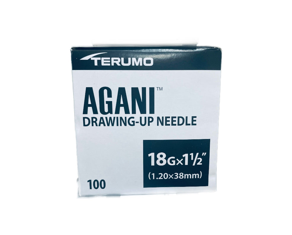 TERUMO AGANI Drawing up Needle 18G (100) AN*1838N box