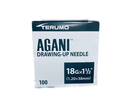 TERUMO AGANI Drawing up Needle 18G (100) AN*1838N box