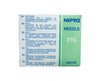 Nipro Needle 21G x 1 1/2" Green