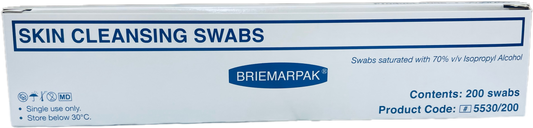 Briemar Alcohol Swabs (200) Box