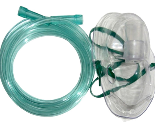 Oxygen Mask Child with 2.1m Tubing Each