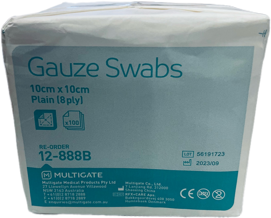 Gauze Swabs (10cmx10cm 8ply )