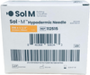 SOlM Hypodermic Needle 25G x 1 1/2" box