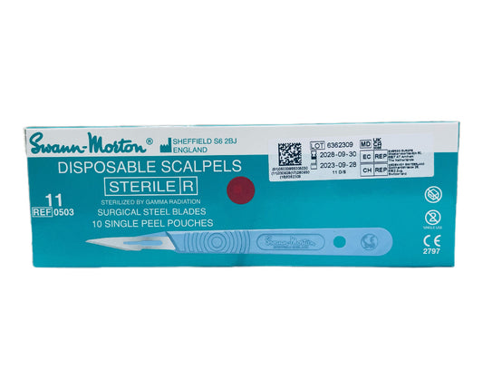 Disposable Scalpel #11 (pack of 10)