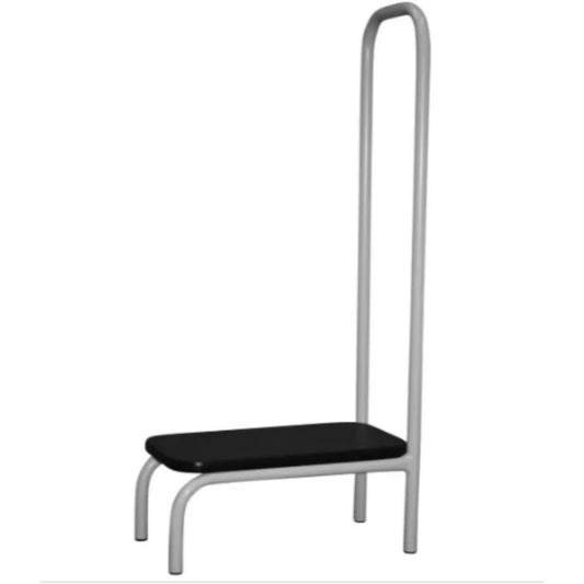 Single Step-Up Stool – With Hand Rail