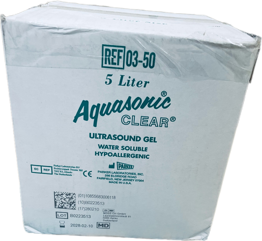 Aquasonic Ultrasound Gel 5L