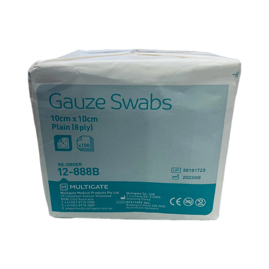 Gauze Swabs (10cmx10cm 8ply )- pack