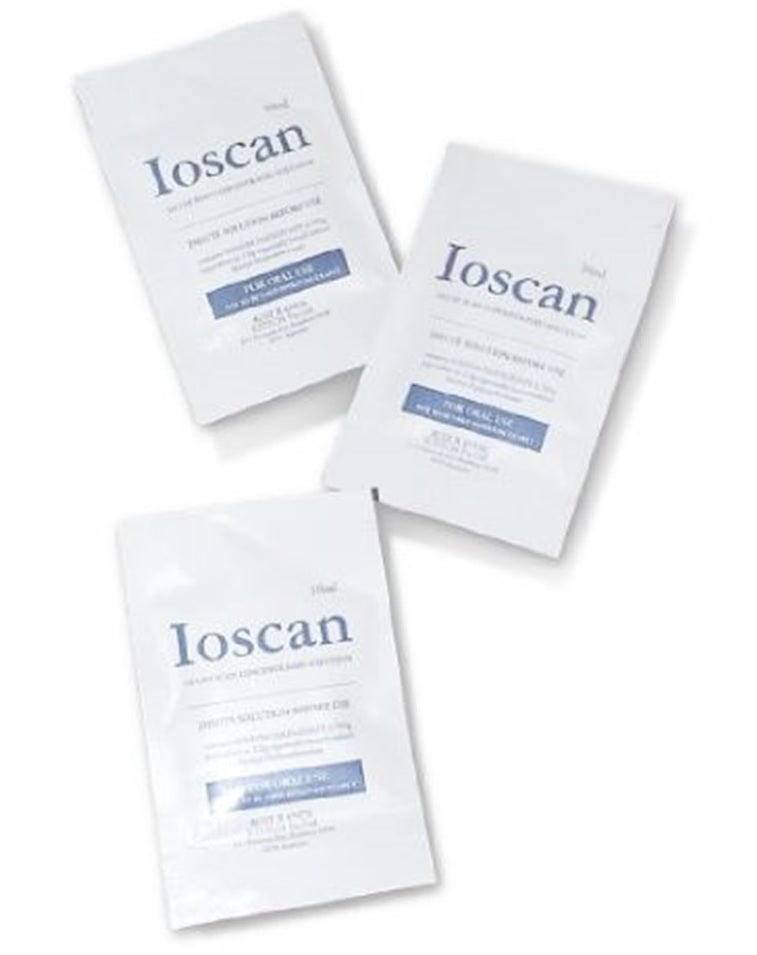 IOSCAN ORAL IODINE 50 X 10ML SACHETS – ACE MEDICAL SUPPLIES