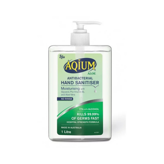 EGO Aqium Hand Sanitiser with aloe vara 1L